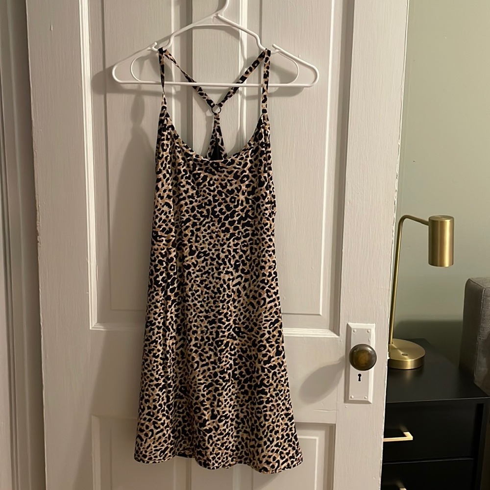 Outdoor Voices Leopard Dress